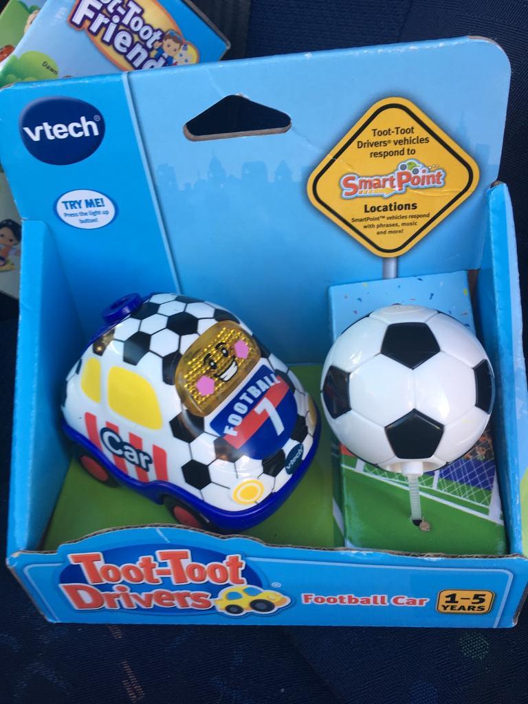 toot toot football car
